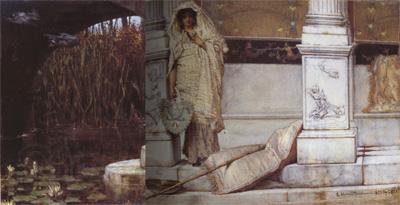 Alma-Tadema, Sir Lawrence Fishing (mk23) France oil painting art